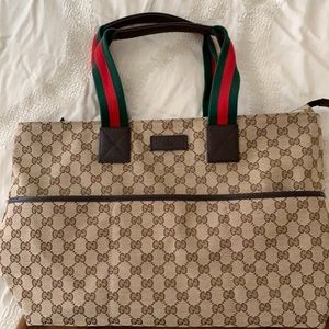 Authentic Gucci Diaper Tote Bag